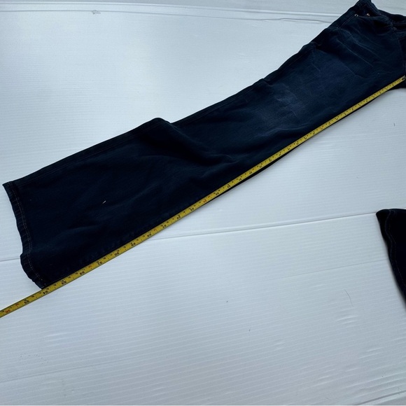 Hudson Jeans Tilda Midrise cigarette Women's Dark Blue Skinny Jeans size 28 - Picture 3 of 10